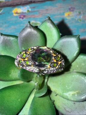 Chuck Clemency Mystic Topaz Ring